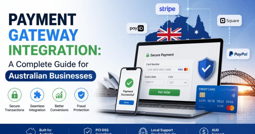 Payment gateway integration for Australian businesses using online checkout and digital payments