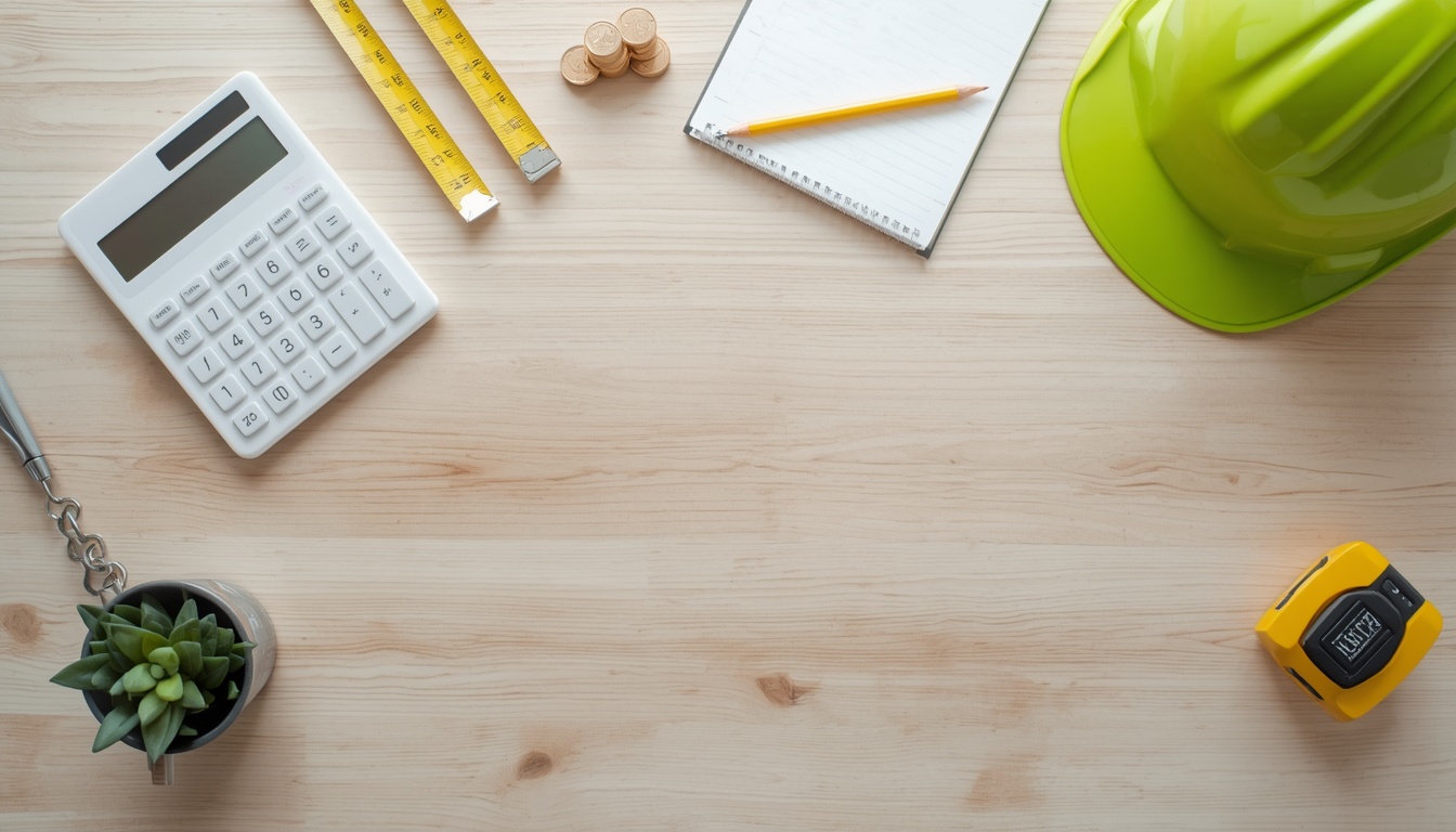 Simple calculation showing how a tradie works out an hourly rate from annual costs and billable hours